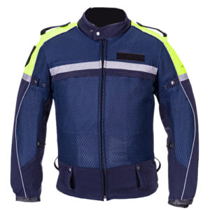 GIUBBINO MOTO ESTIVO GBC-GREEN BLU/GIALLO