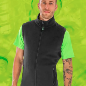 GILET IN PILE CON MAGLIA FITTA